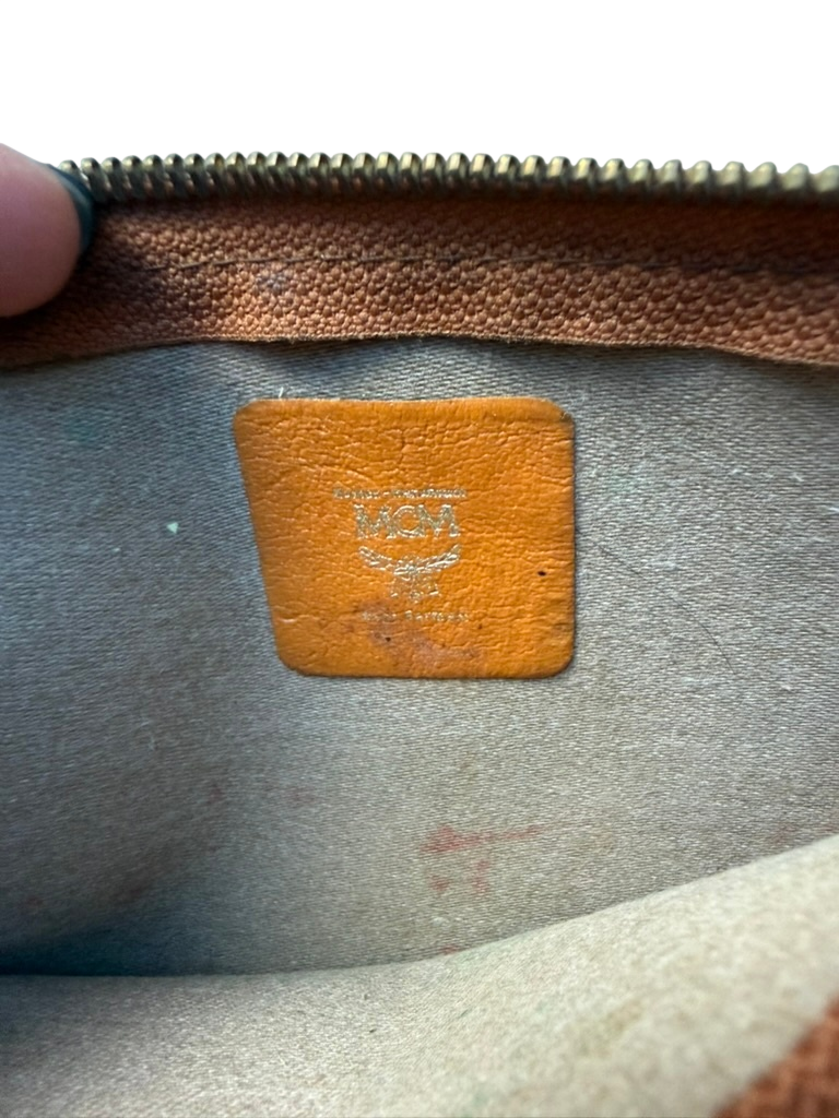 MCM Etui/toilettasje Bruin