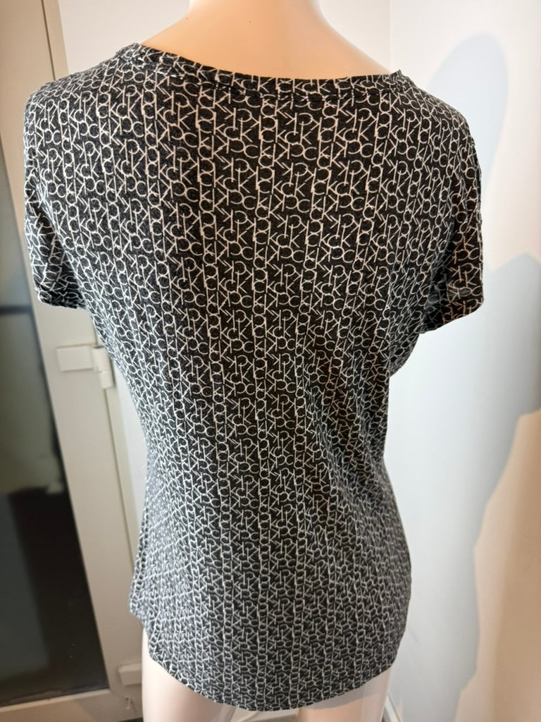 CK (Calvin Klein) Top maat M zwart; wit