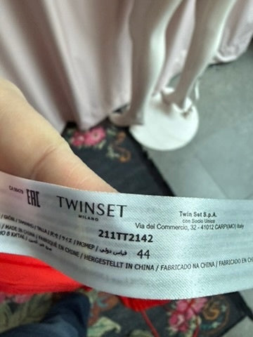 TWINSET MILANO Jurk maat IT 44 Rood/roze