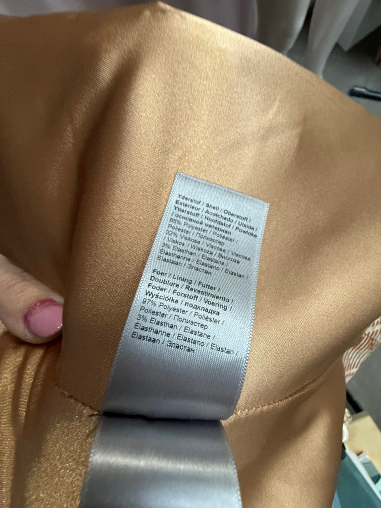 MOS MOSH Jasje maat 38 Bruin, beige, groen, wit, rood