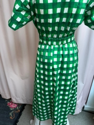 Jasper Conran London Jurk maat 38 Groen en wit