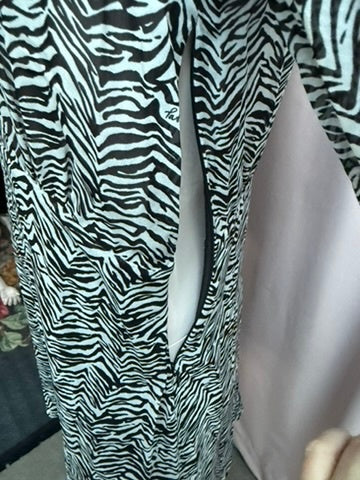 Patrizia Pepe Jas maat IT 44 (NL 38) Zebraprint (zwart en wit)