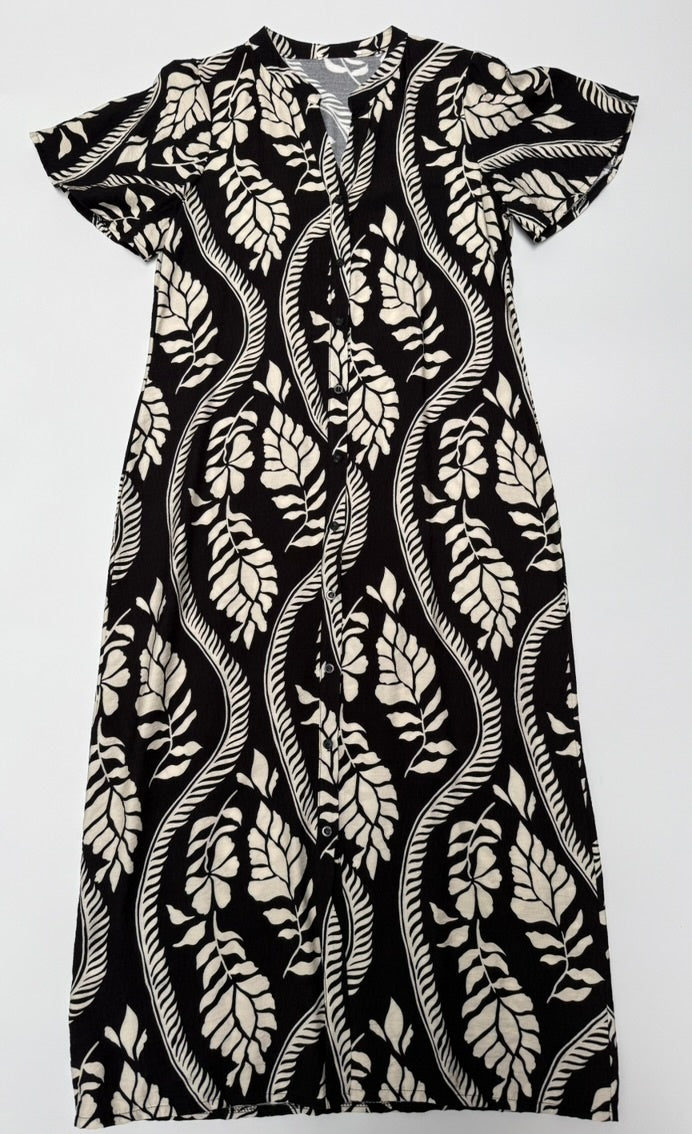 Lola Liza Jurk maat 38 Zwart en wit