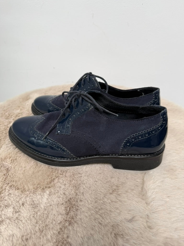 André Schoenen maat 39 donkerblauw