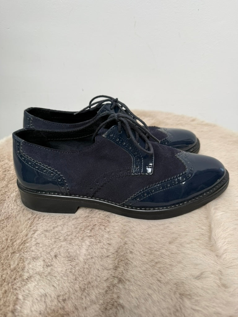 André Schoenen maat 39 donkerblauw