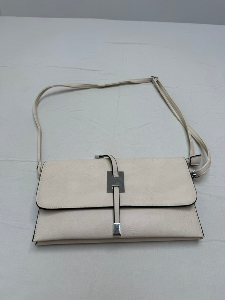 Crossbody tas Crème