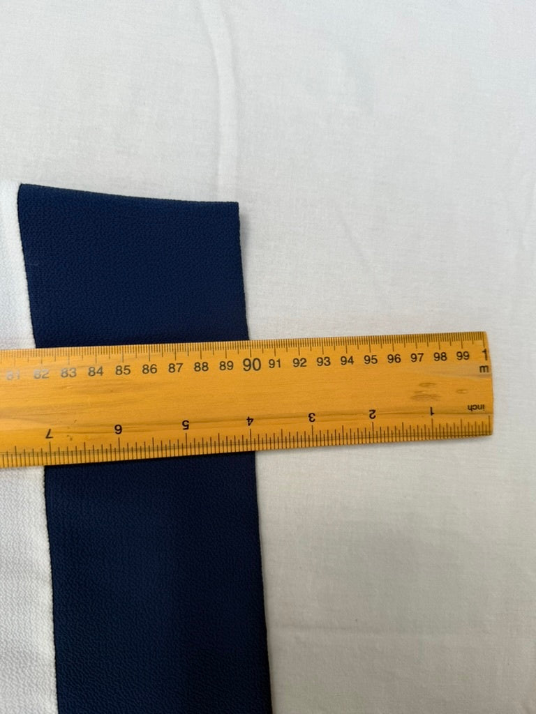 Lady Chic Jurk maat M Wit en donkerblauw Very Good