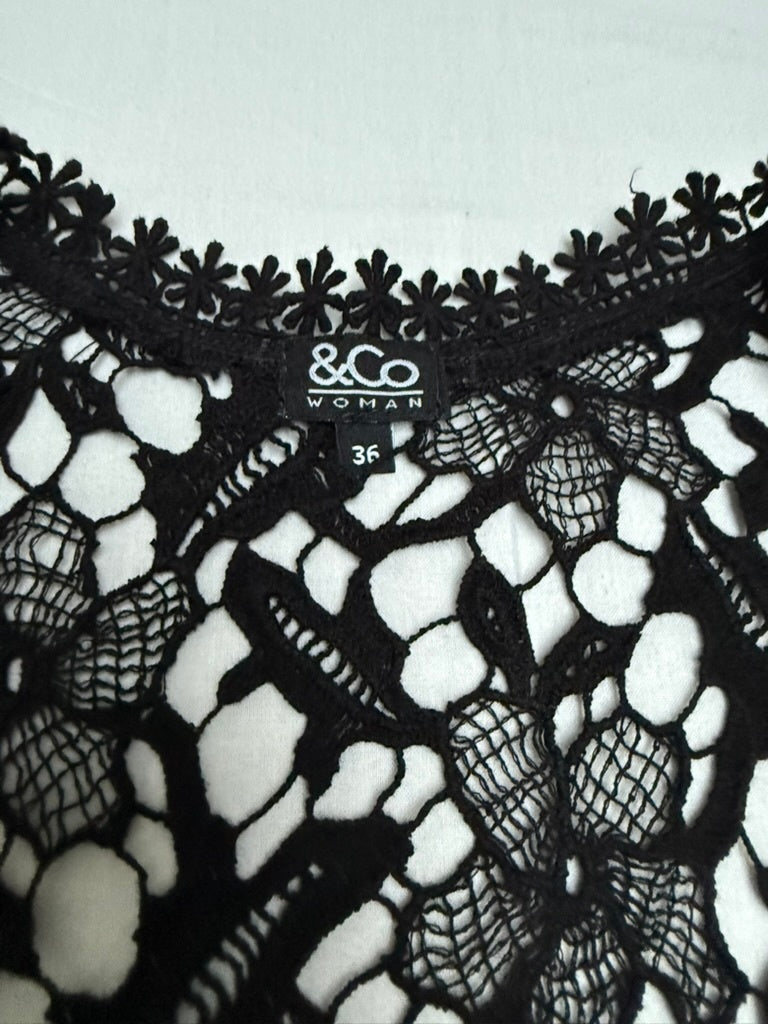 &Co Woman Vest maat 36 Zwart