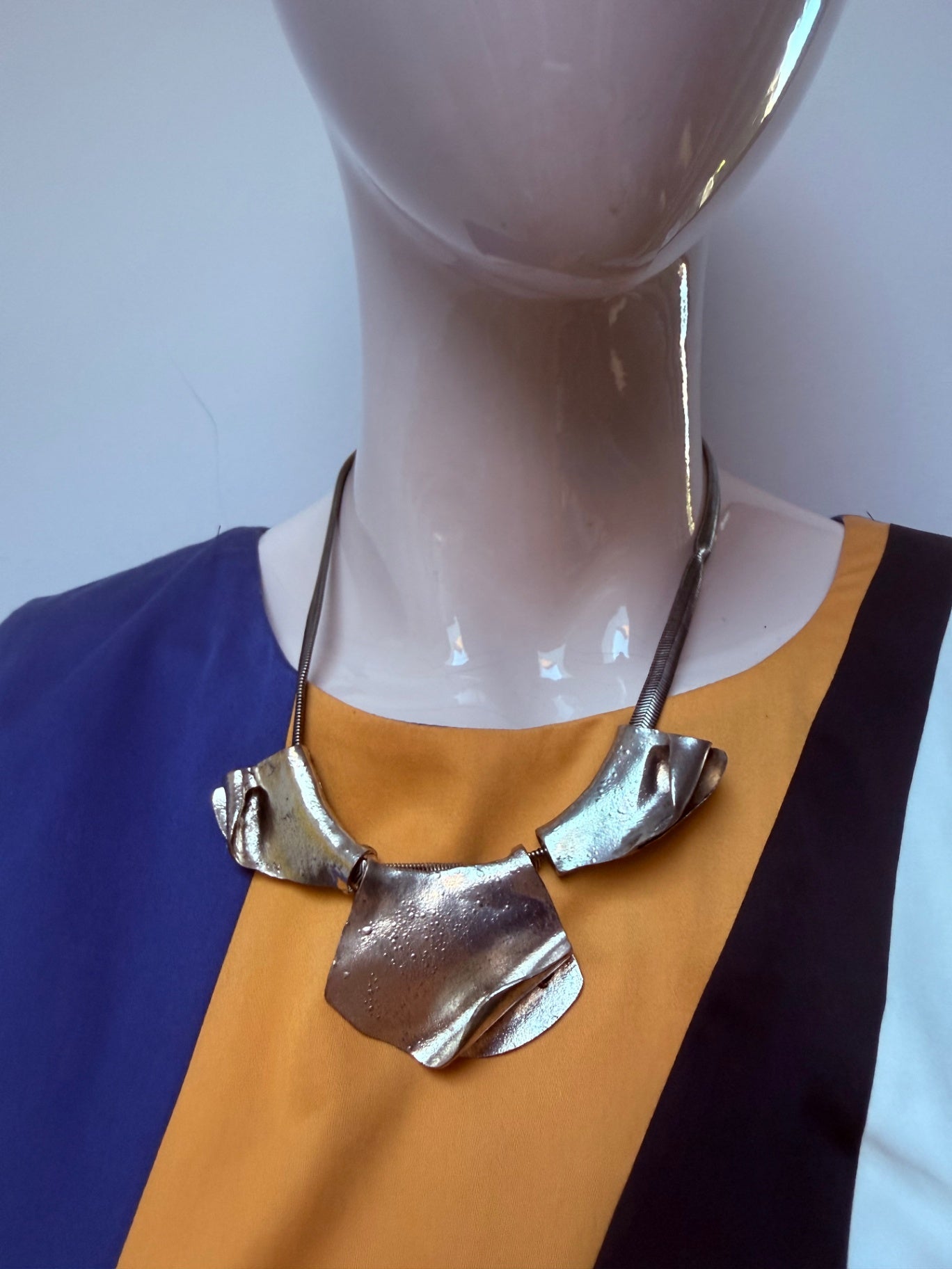 vintage Ketting One size Zilver