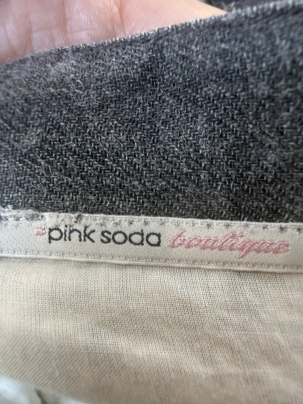 Pink Soda Rok maat 38 Beige, zwart en goud