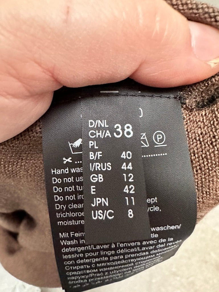 Taifun Longsleeve maat 40 zwart/bruin