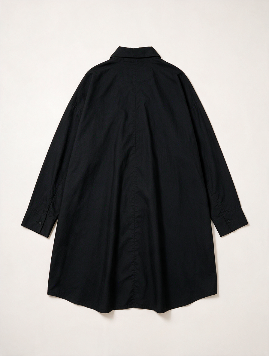 Studio Rundholz - Jurk - zwart, oversized, panda-print - TU