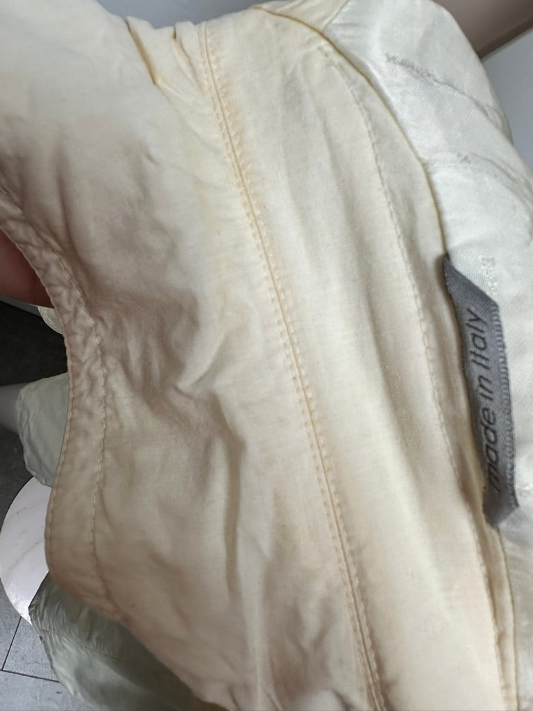 Sportmax crème trenchcoat maat 38