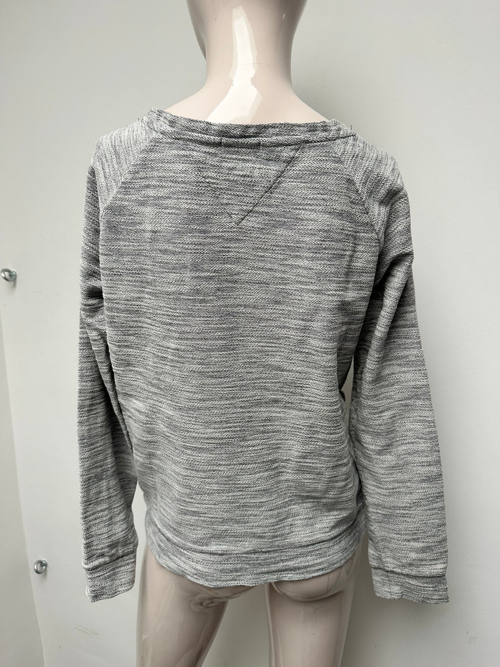 Tommy Hilfiger grijze trui maat S