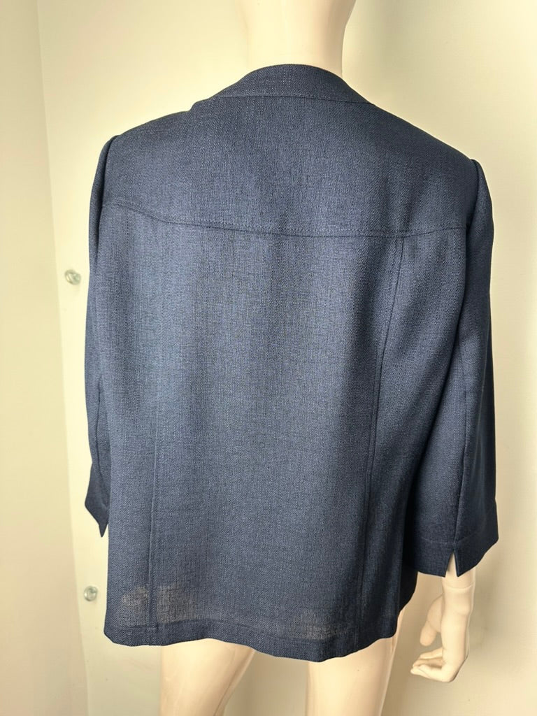 Sommermann blazerjasje donkerblauw maat 42