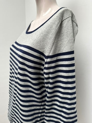 Esprit Trui maat XXL blauw/grijs