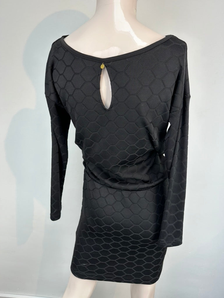 Given zwarte jurk maat S