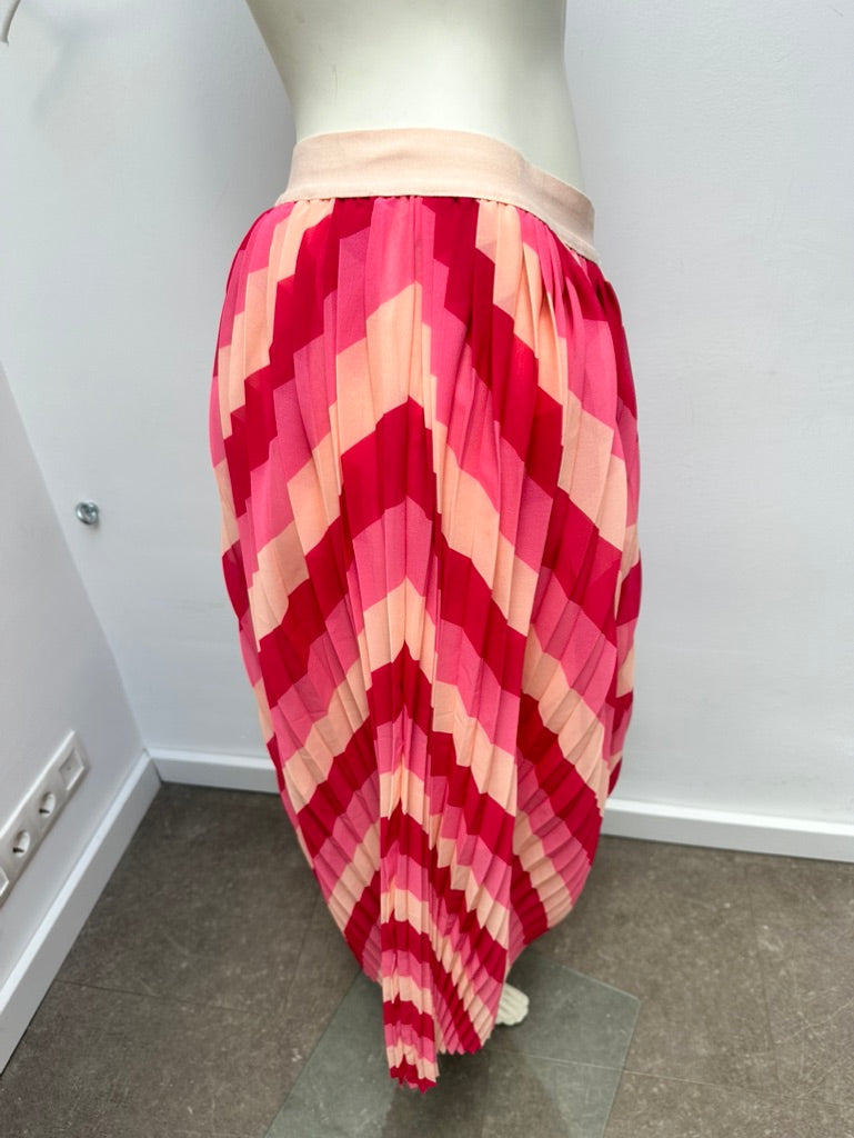 Gigue plissé rok roze maat 40