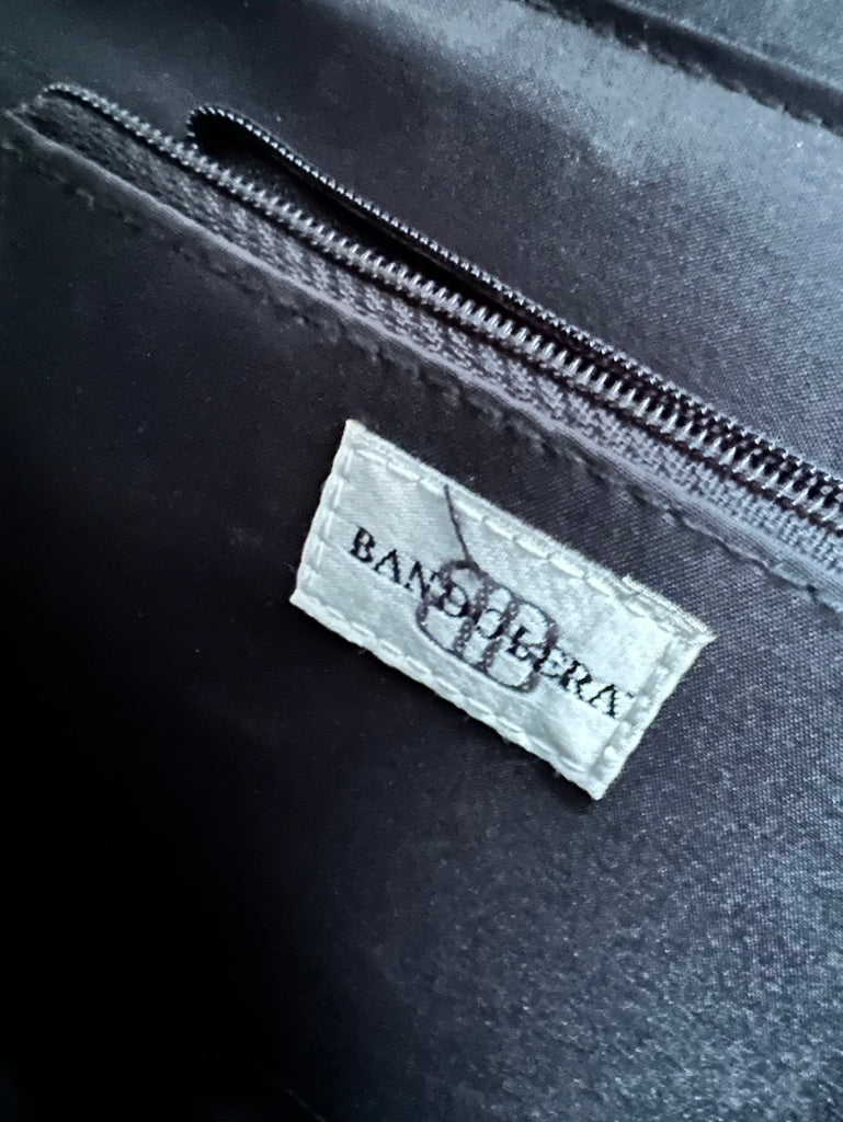 Bandolera schoudertas zwart