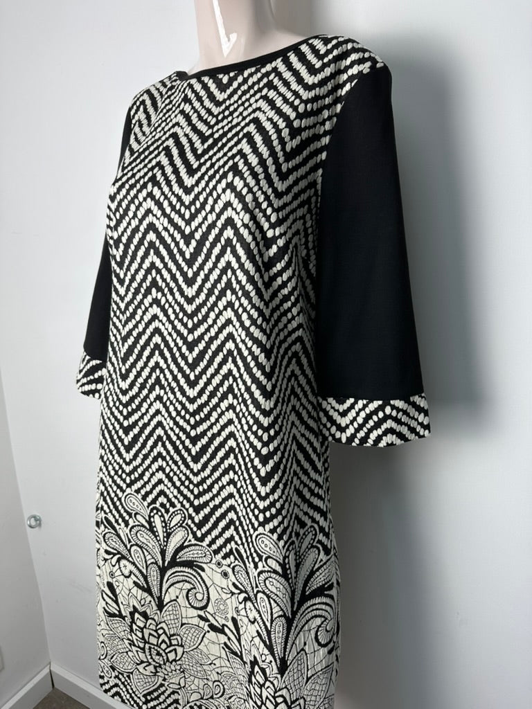 Atelier GS jurk zwart/wit maat 42