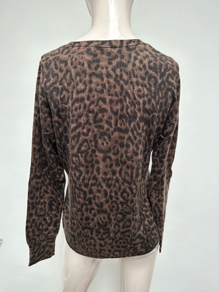 Taifun Longsleeve maat 40 zwart/bruin
