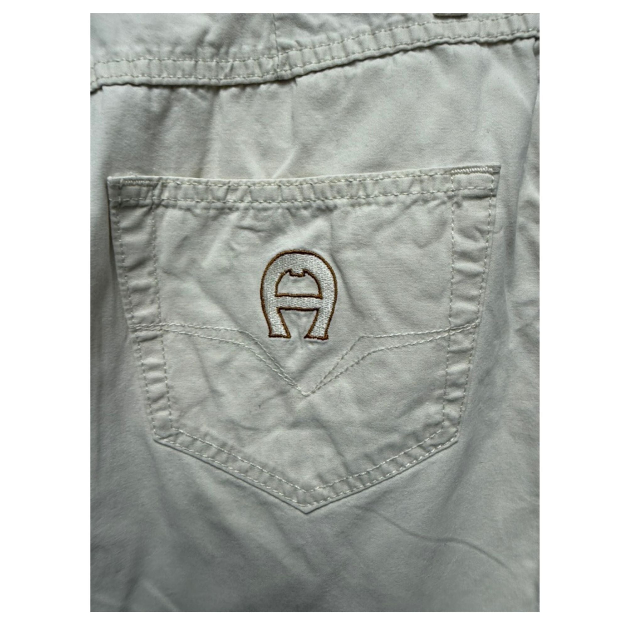 Aigner wijde broek maat 40