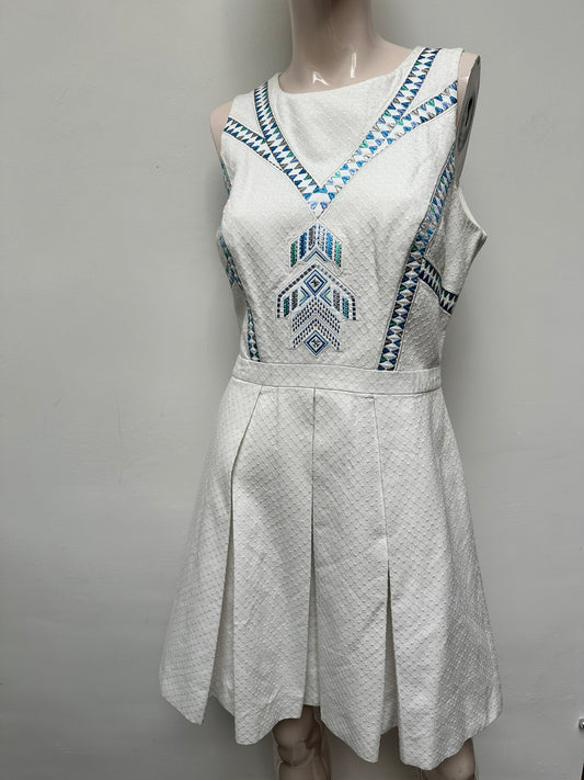 Karen Millen witte jurk maat 42