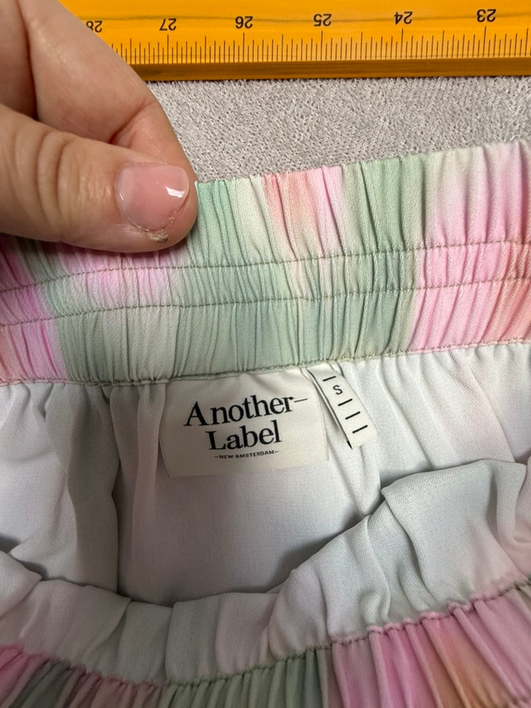 Another-Label - Rok - bloemenprint, elastische tailleband, soepelvallend - S