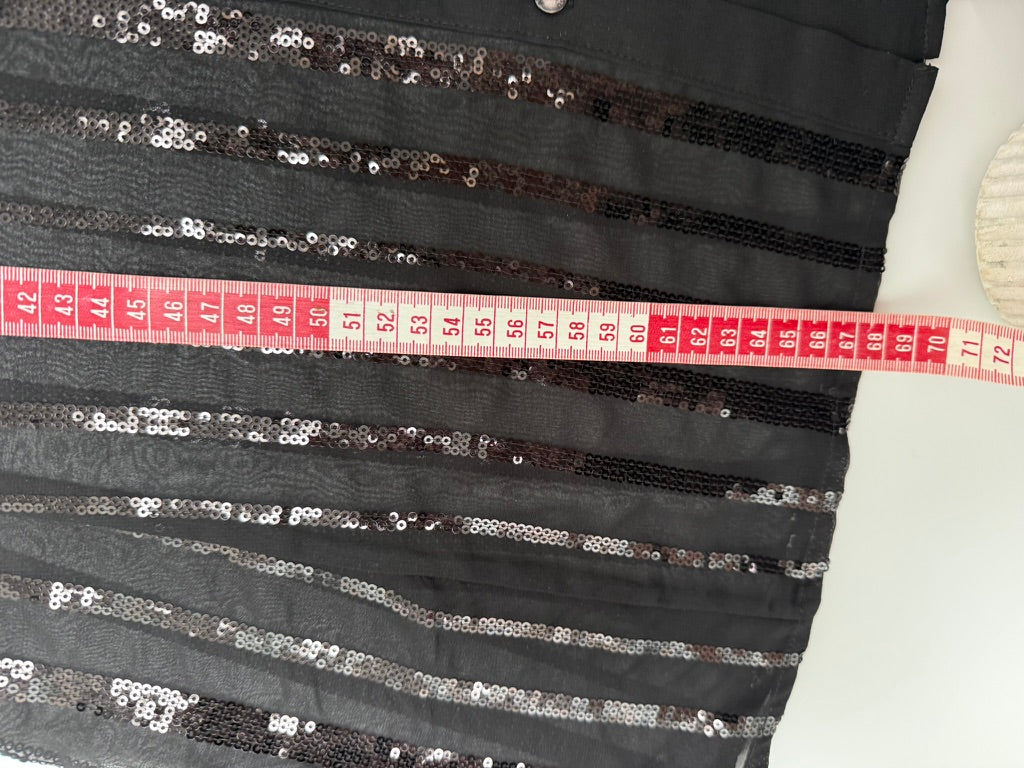 Amisu Blouse maat 40 Zwart