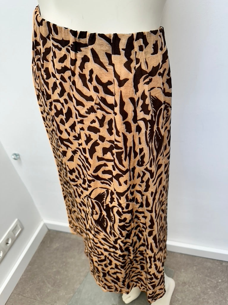 Fabienne Chapot rok in beige/bruin maat 36