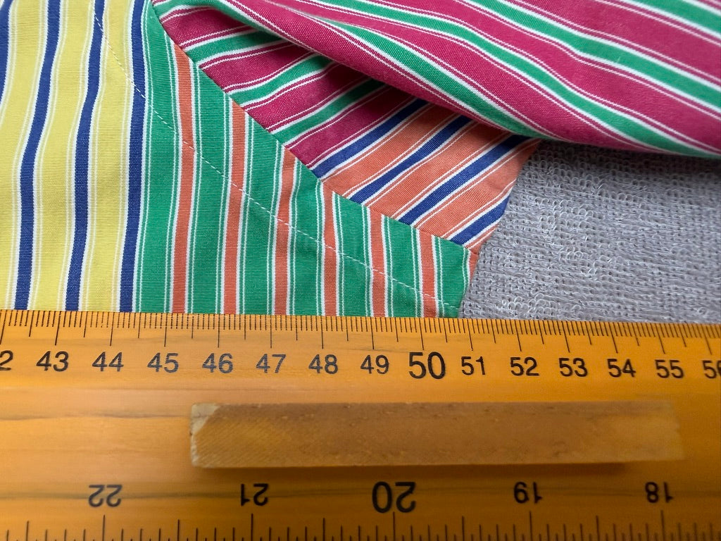 Polo Ralph Lauren Custom Fit Gestreept Overhemd Multicolor –  Blouse Maat M – 100% Katoen