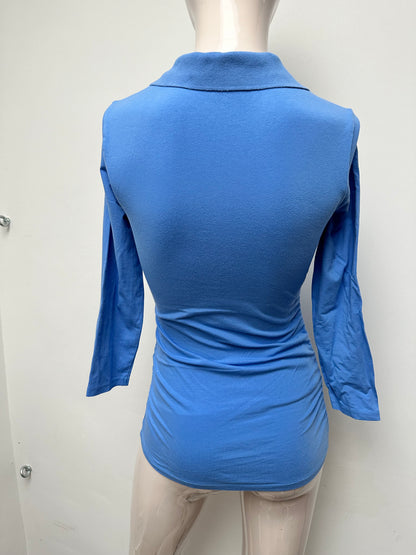 Michael Kors blauwe polo maat S