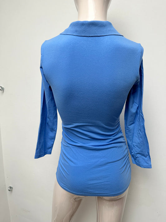 Michael Kors blauwe polo maat S
