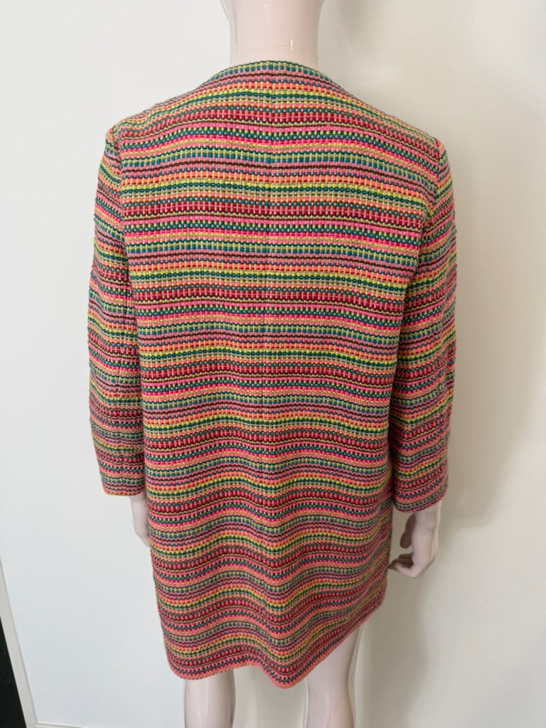 RENÉ LEZARD - Blazer - meerkleurig, gestreept, drie knopen - S