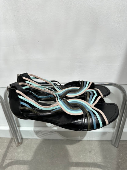 Sergio Rossi sandalen blauw maat 41,5