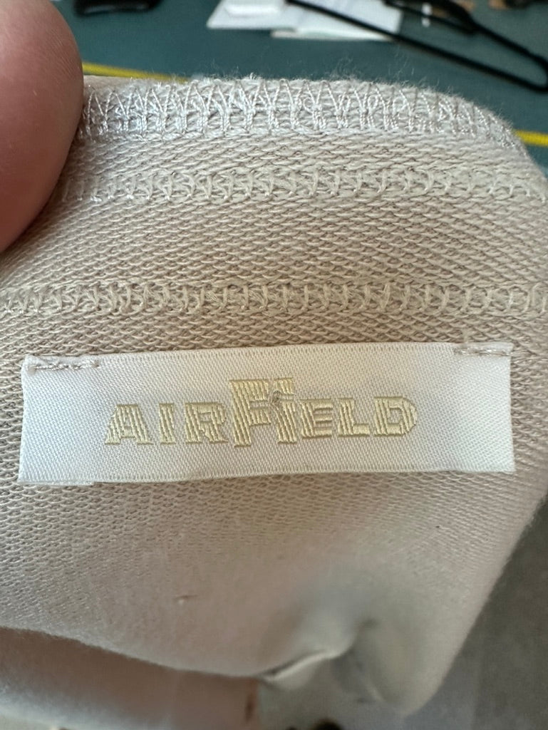 AIRFIELD - Vest - lichtbeige, opengewerkt mesh, zonder sluiting - S