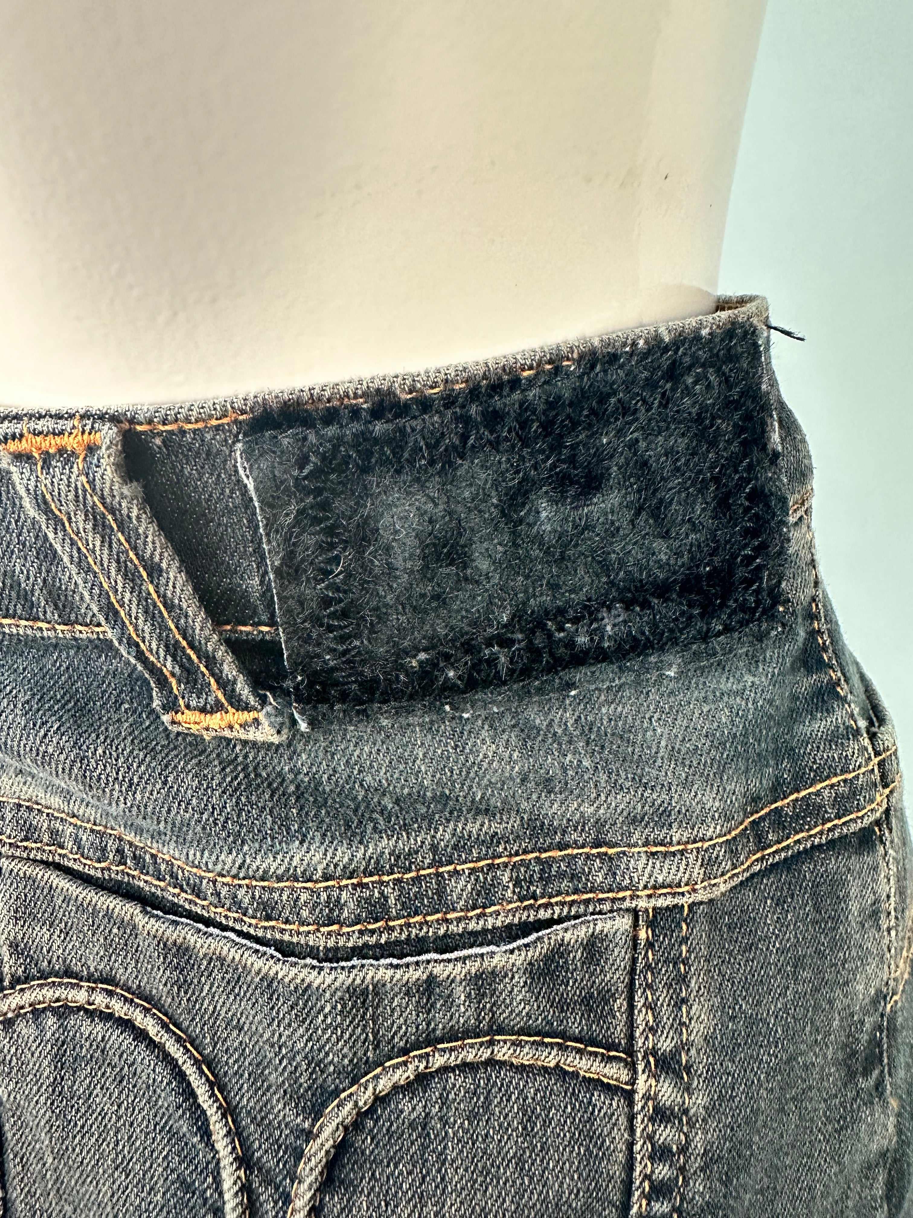 D&G spijkerrokje zwart maat 36