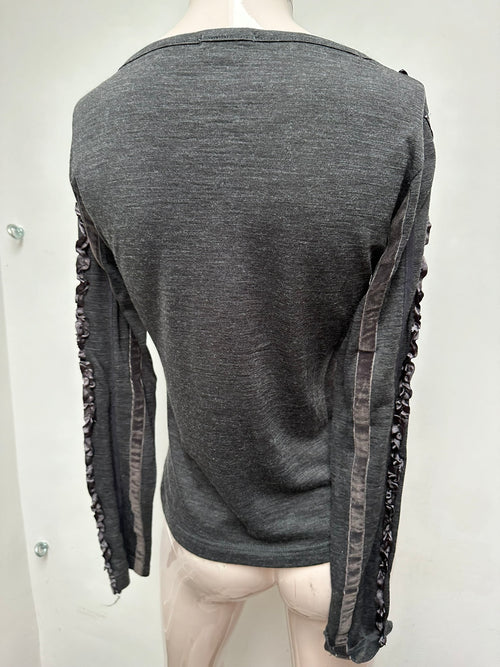 Bandolera Longsleeve maat M grijs