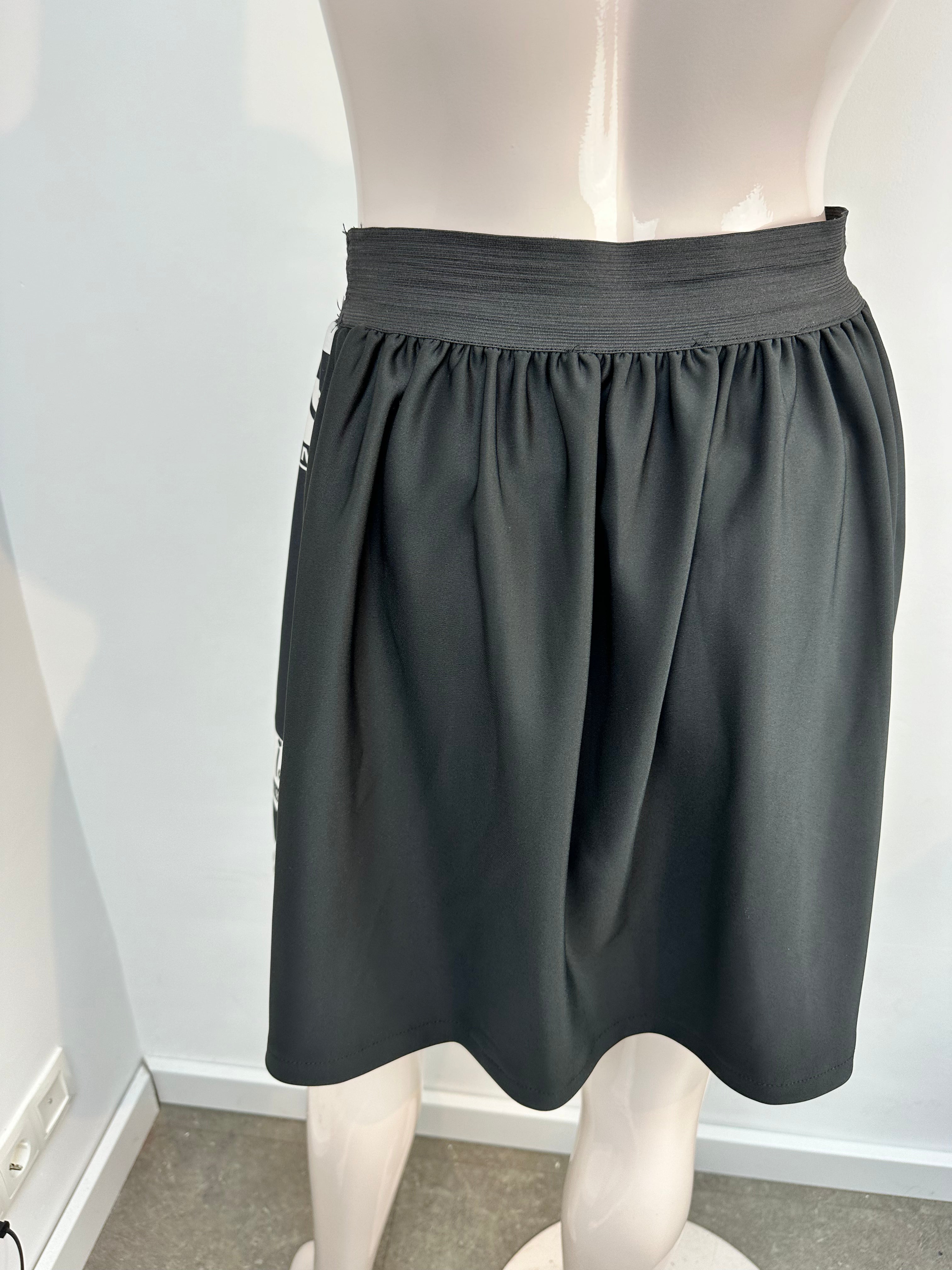 Rinascimento Zwart-witte Rok Maat L