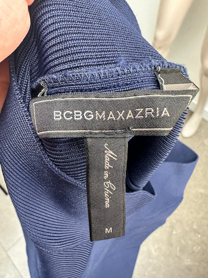 BCBGMAXAZRIA donkerblauwe bodycon rok maat M