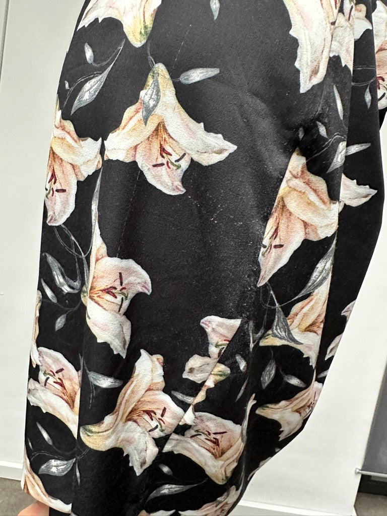 Smashed Lemon gebloemde rok maat XL