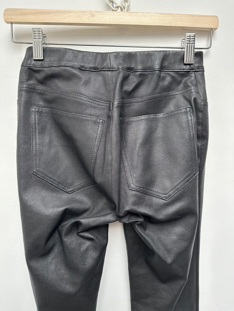Dante6 - Broek - zwart, lamsleer, slim fit - XS