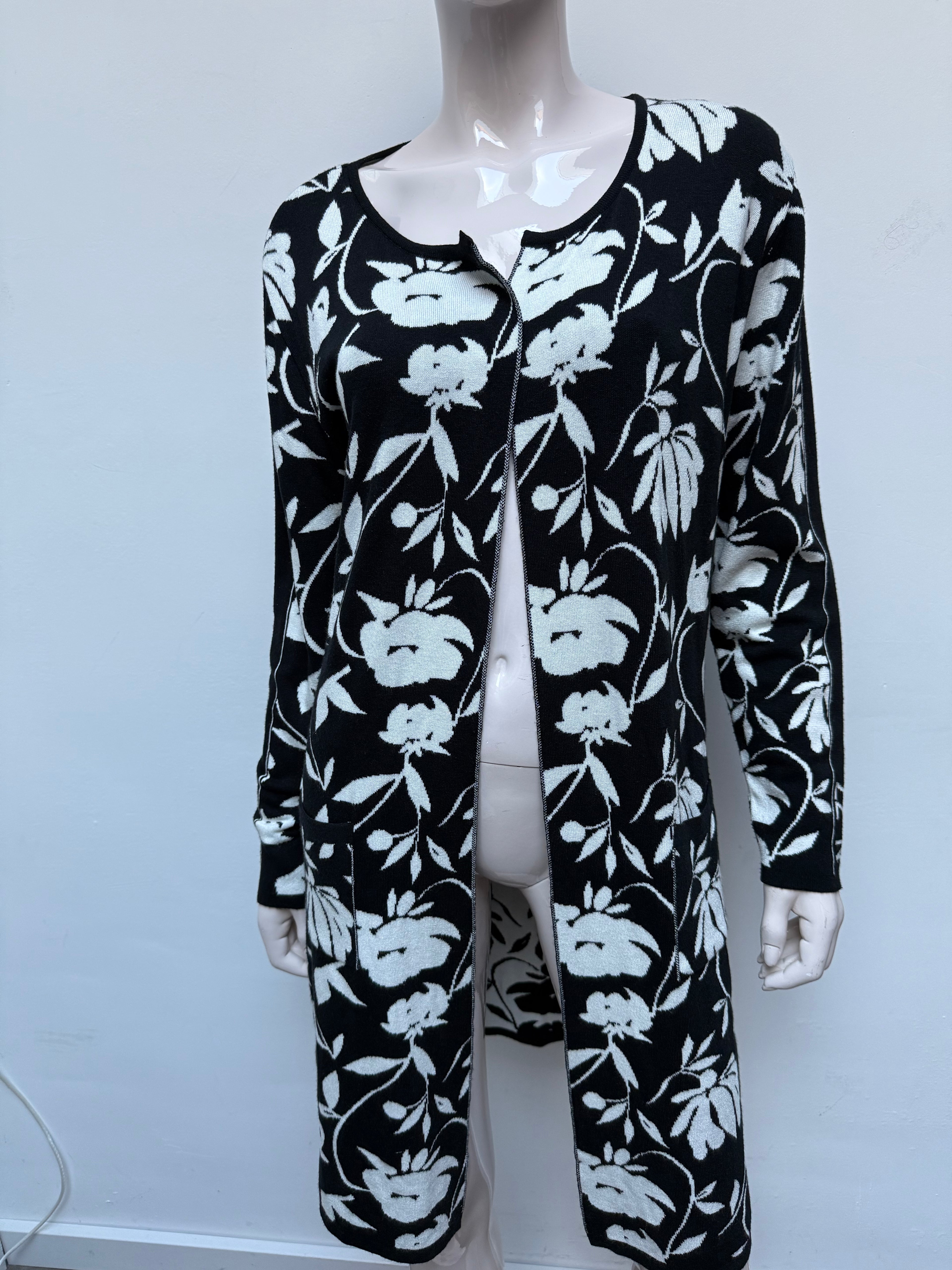 Zoso Vest maat S zwart; wit