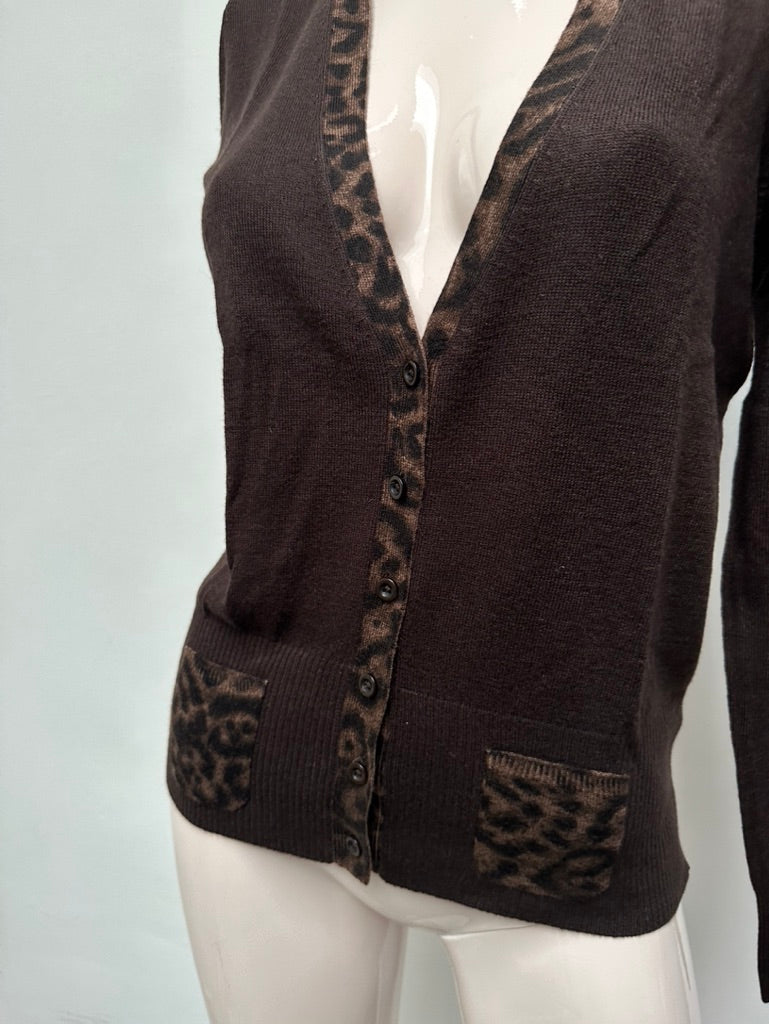 Taifun Vest maat 40 bruin/zwart