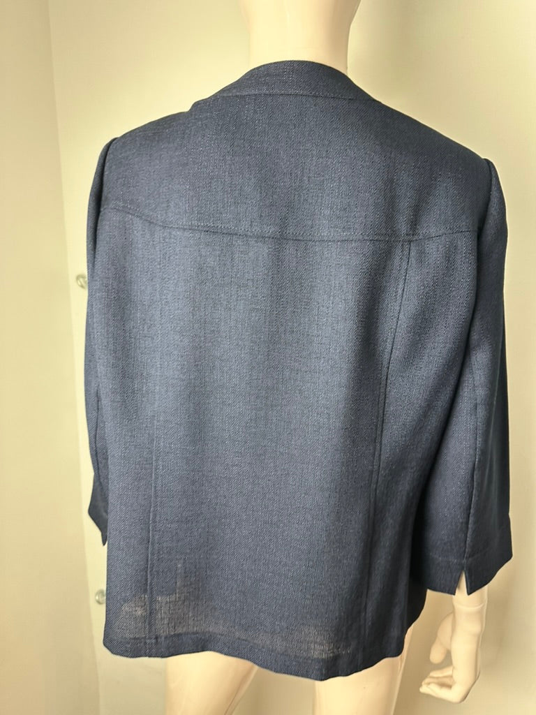 Sommermann blazerjasje donkerblauw maat 42