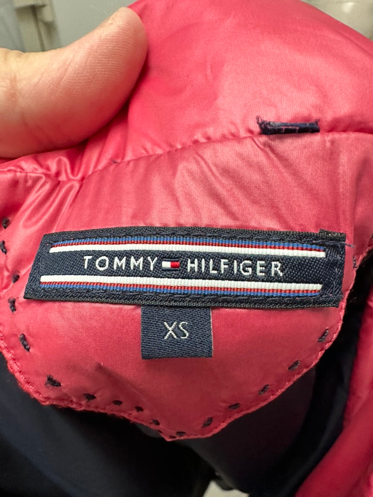 Tommy Hilfiger - Bodywarmer - roze, glanzende stof, gewatteerd - XS