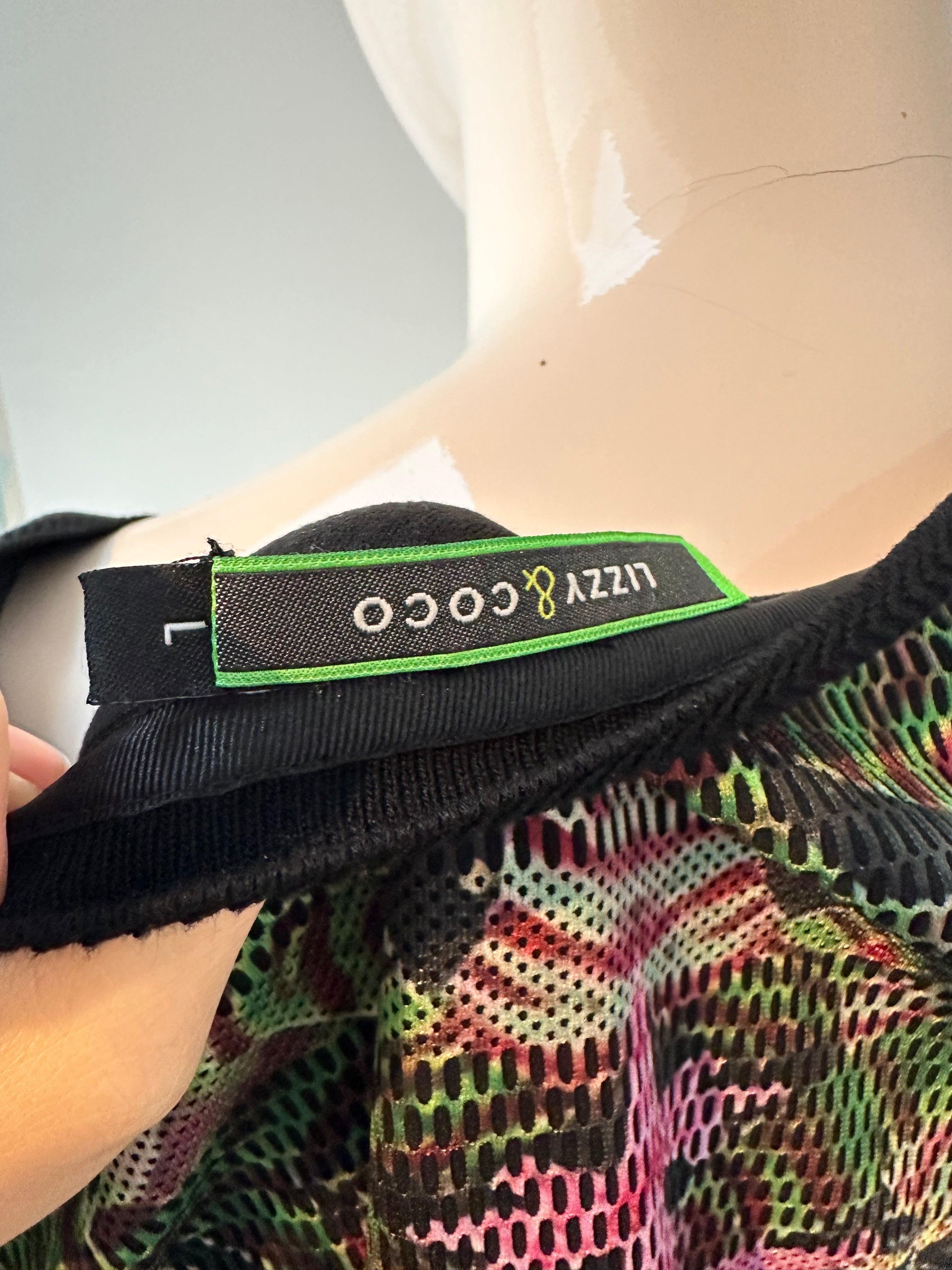 Lizzy & Coco jurk met print maat L