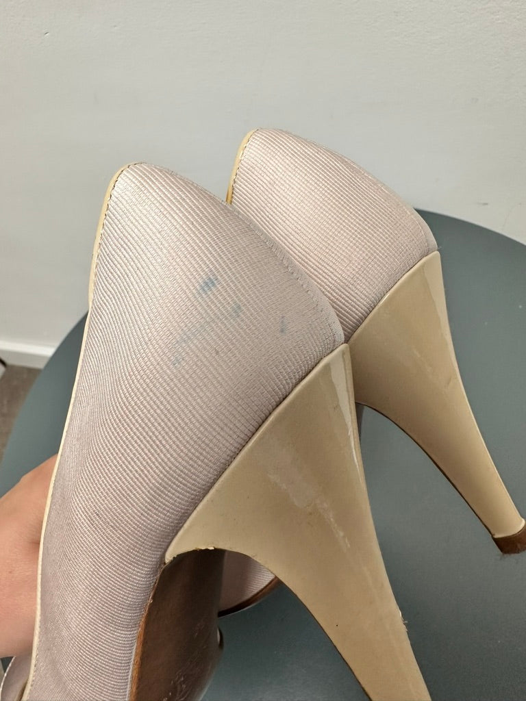 Paule Ka nude pumps met peeptoe maat 39