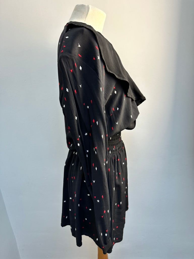 Alix zwarte jurk maat L