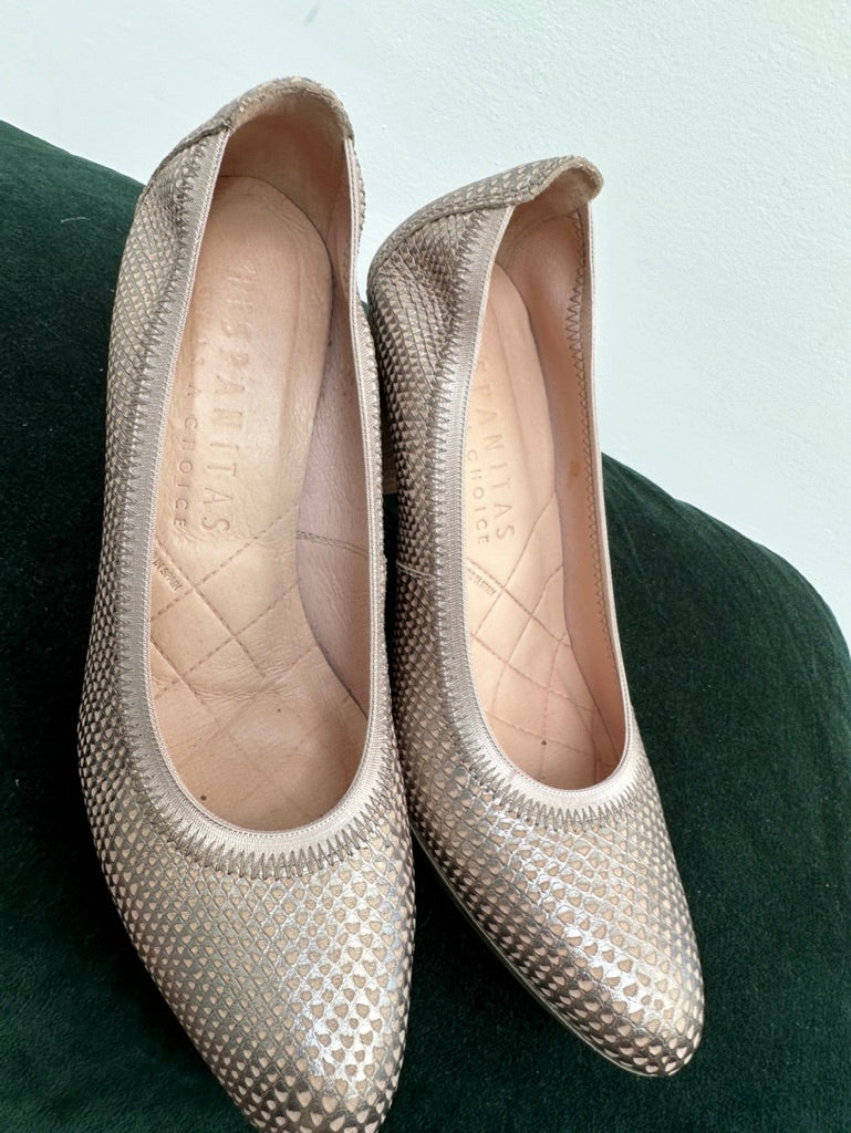 Hispanitas beige pumps maat 36,5